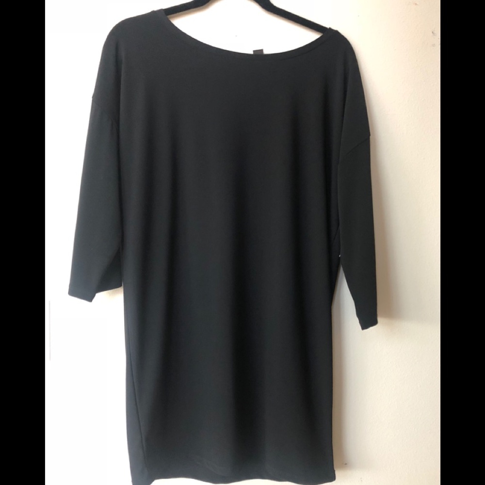 Black free press dress (new)